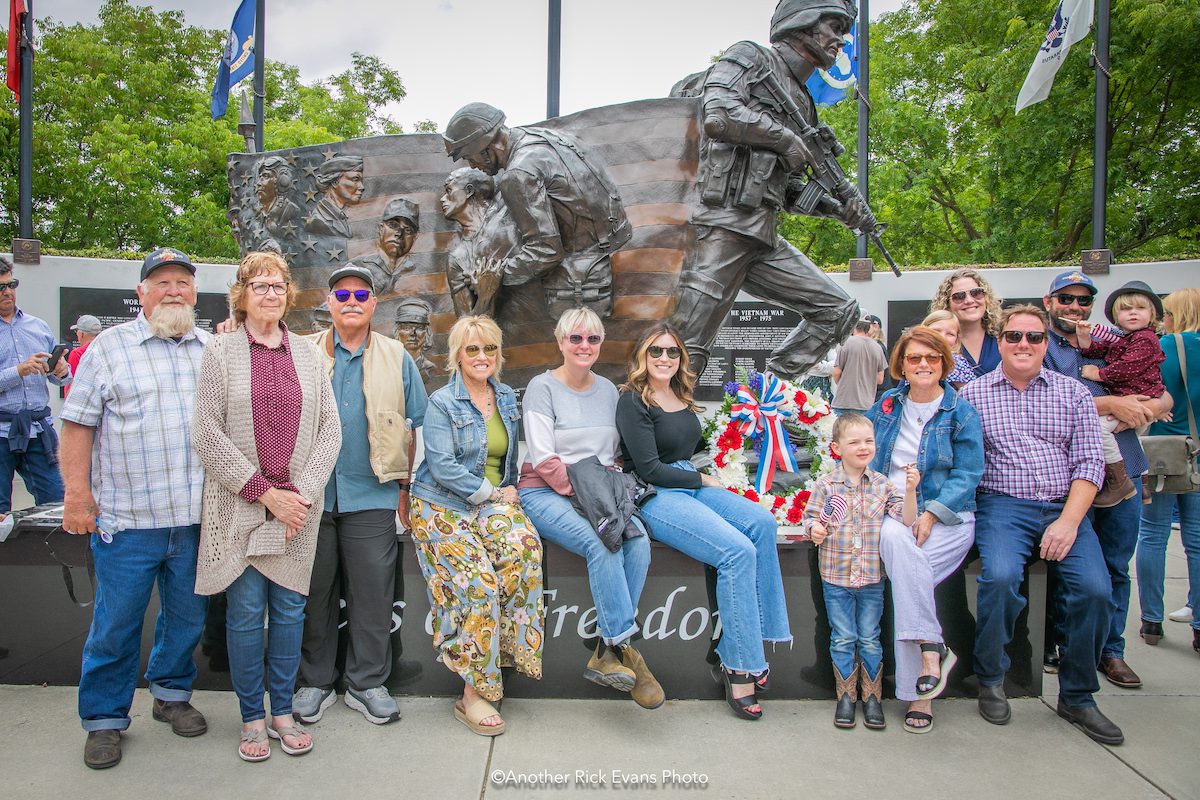 Memorial Day Ceremony at Face of Freedom Veterans Memorial Brings in Large Crowds