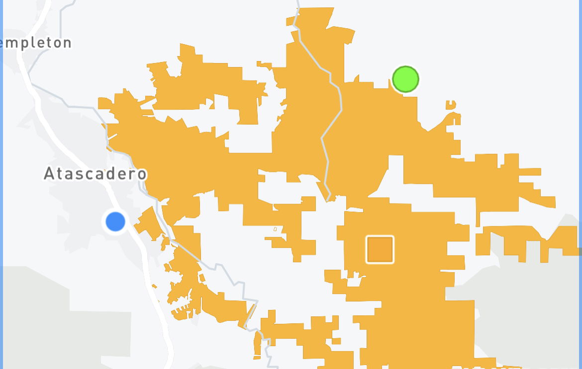Over 3000 PG&E Customers Without Power in Atascadero