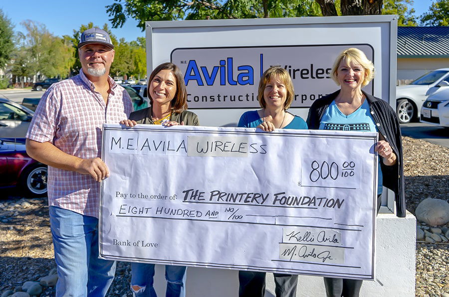 2018 Avila Wireless Check for Printery