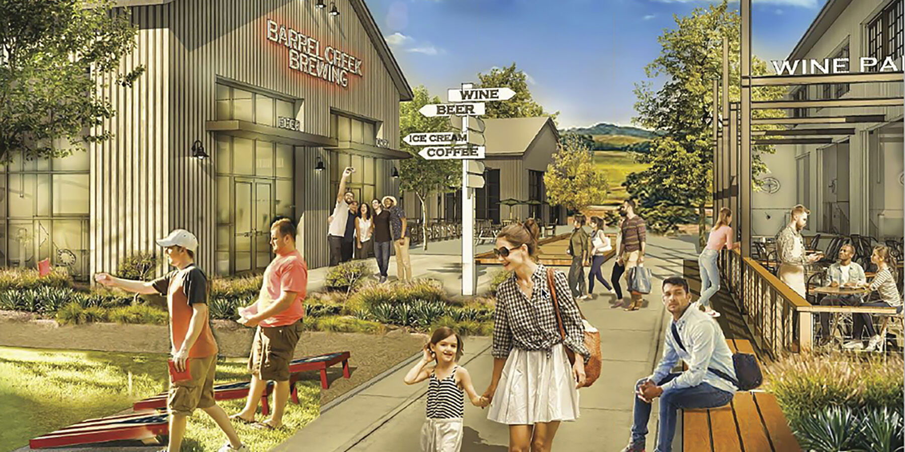 Barrel Creek Proposes 'Destination Entertainment'