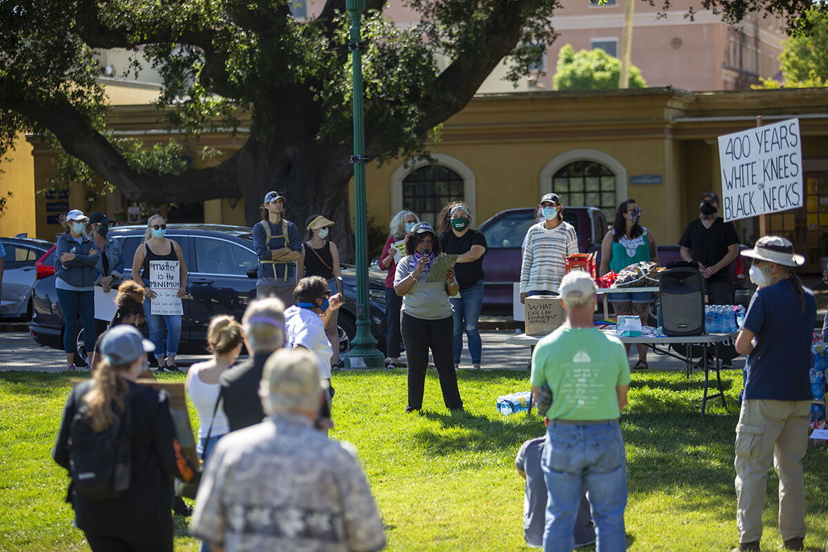 2020 Downtown Atascadero Protest NAACP 002