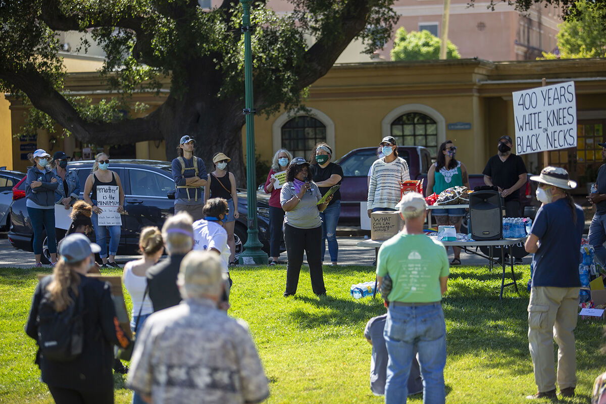 2020 Downtown Atascadero Protest NAACP