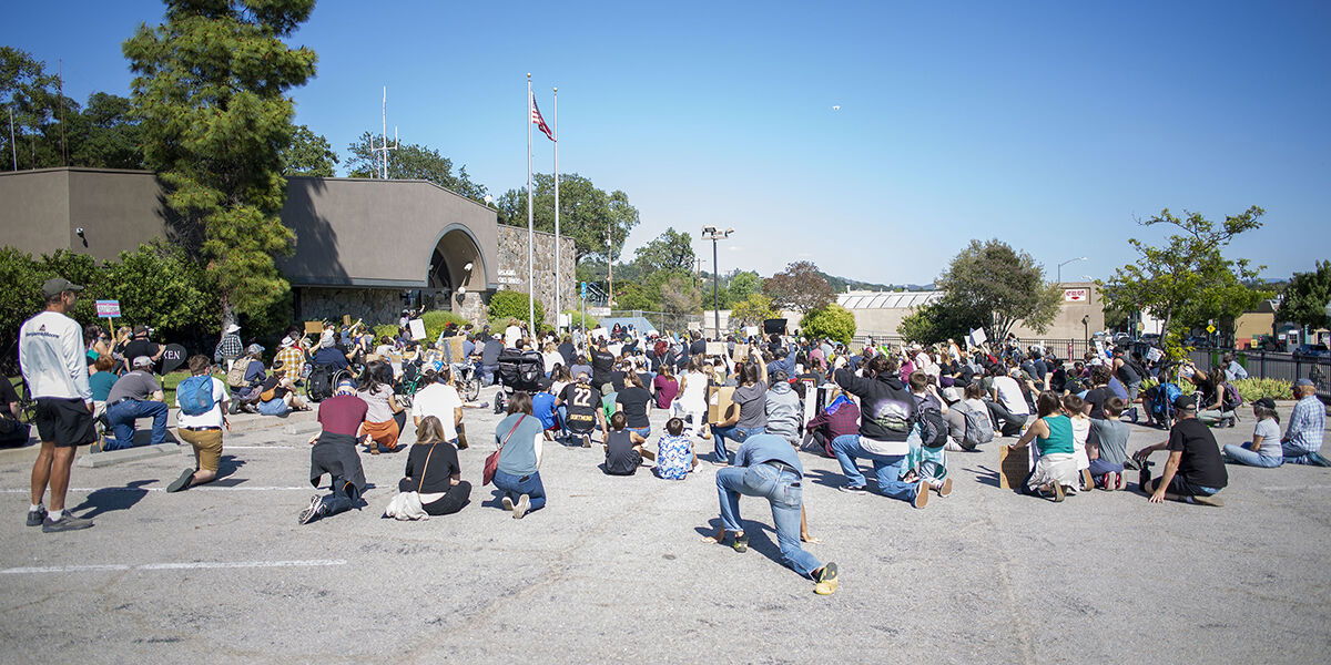 2020 Downtown Atascadero Protest NAACP
