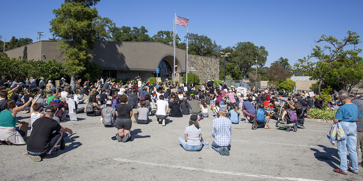 2020 Downtown Atascadero Protest NAACP