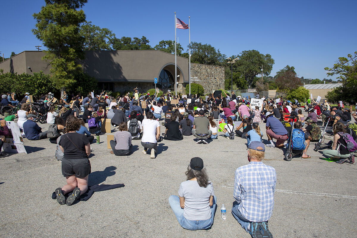 2020 Downtown Atascadero Protest NAACP