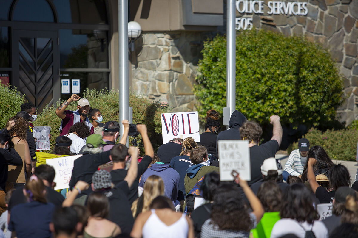 2020 Downtown Atascadero Protest NAACP