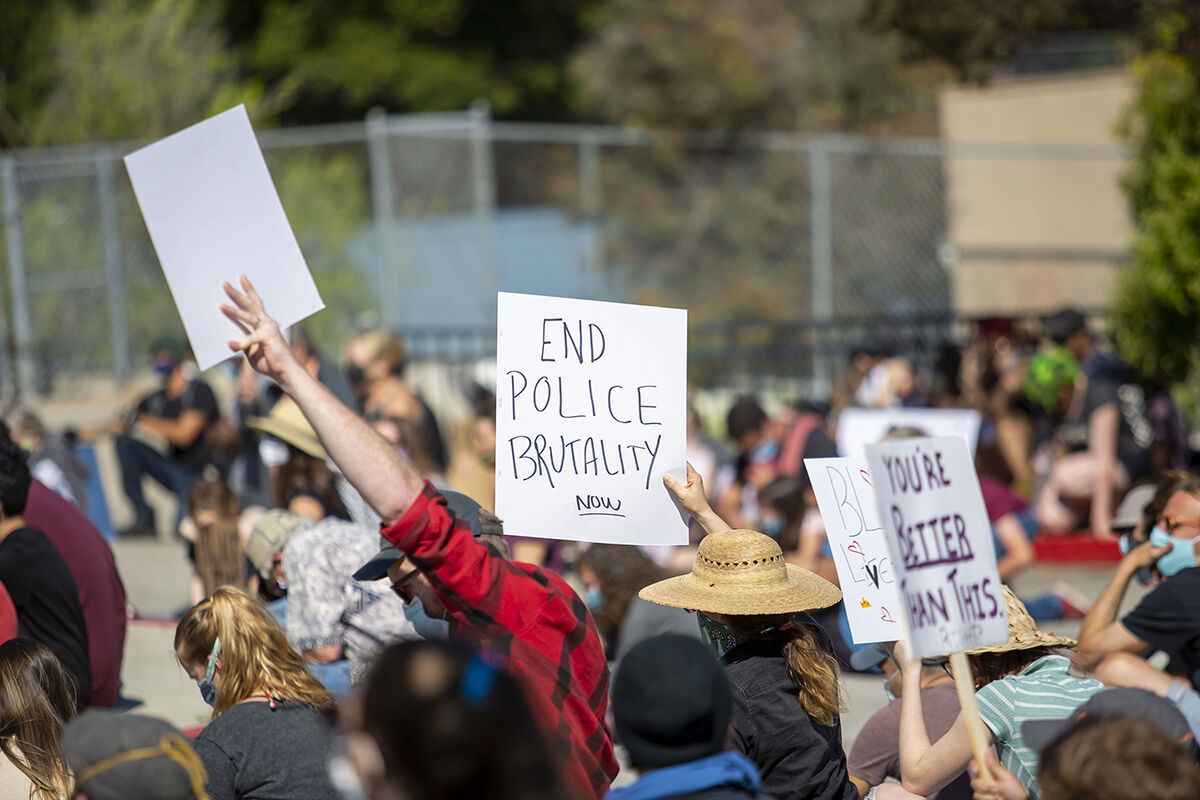 2020 Downtown Atascadero Protest NAACP