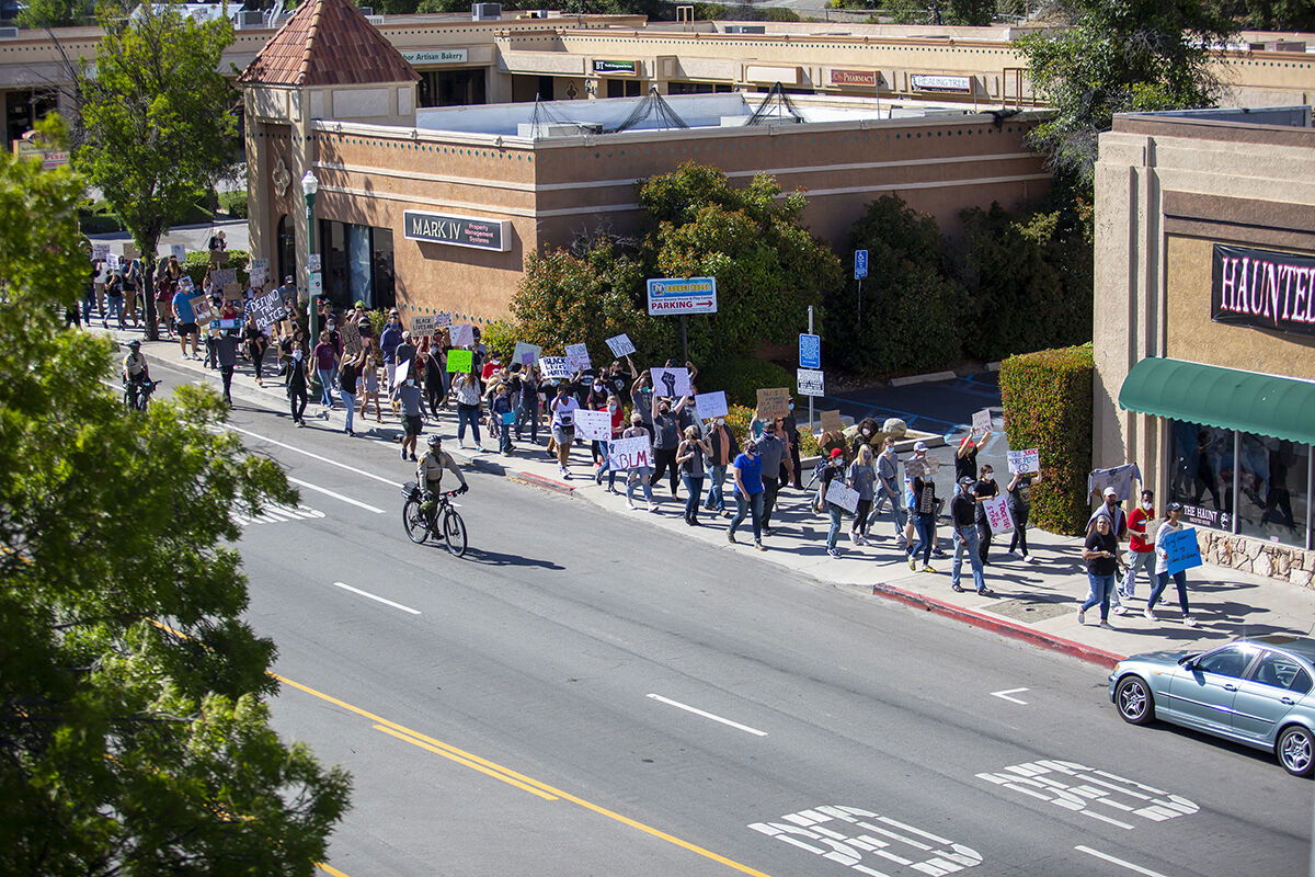 2020 Downtown Atascadero Protest NAACP