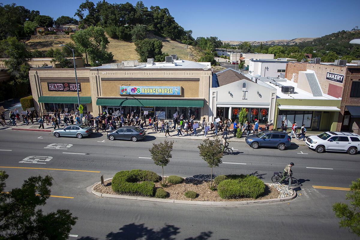 2020 Downtown Atascadero Protest NAACP