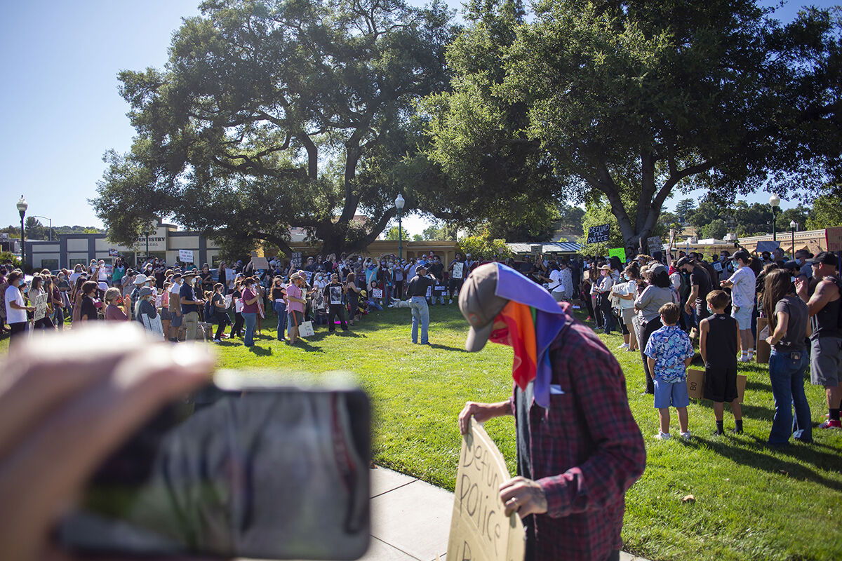 2020 Downtown Atascadero Protest NAACP