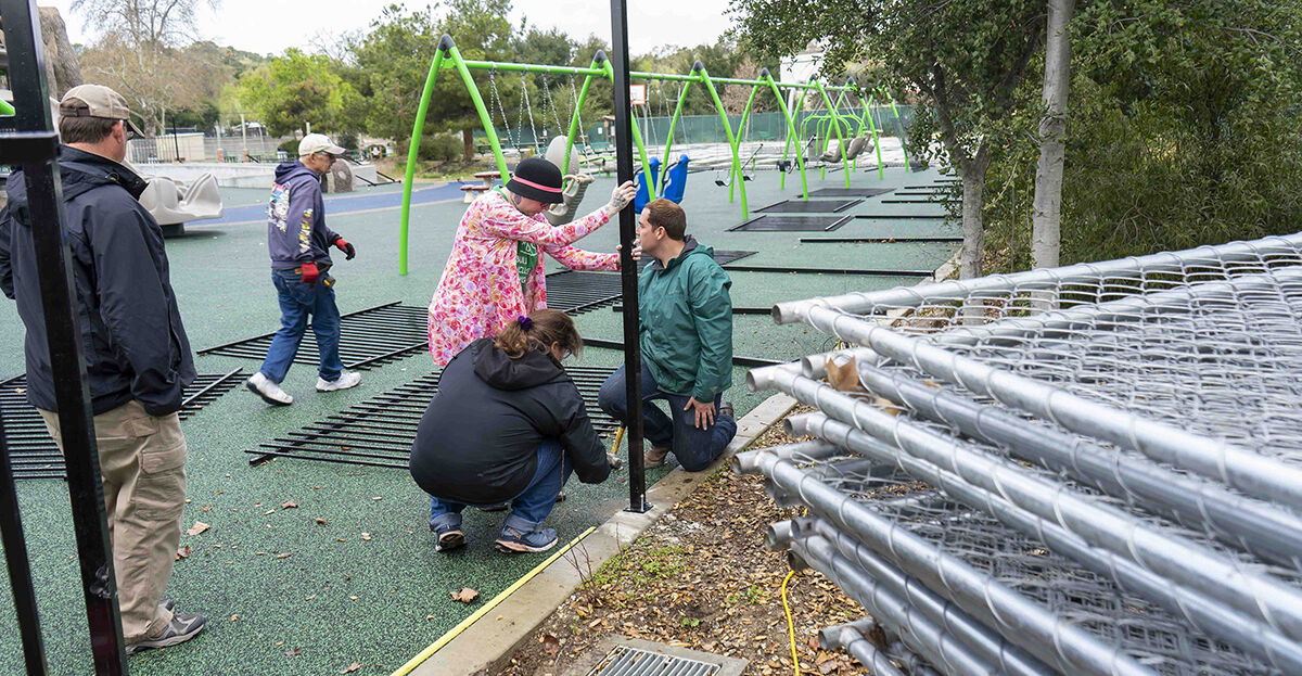 2020 Joy Playground Fence