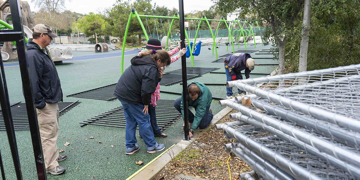 2020 Joy Playground Fence