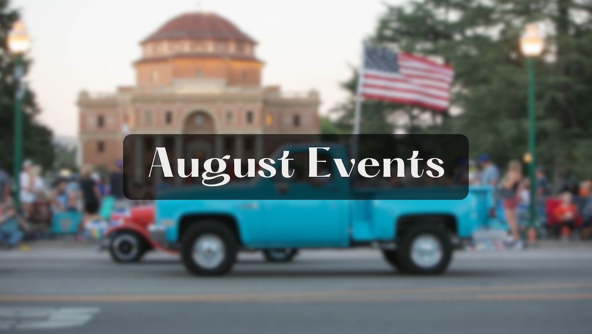 North County August Event Calendar