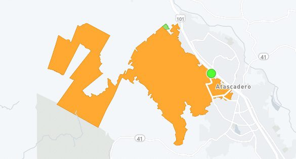 Power returns for over 1,700 Atascadero residents