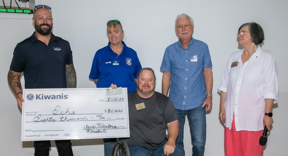 Atascadero Kiwanis Club donates $80,000 to ECHO following Annual Winemaker Dinner