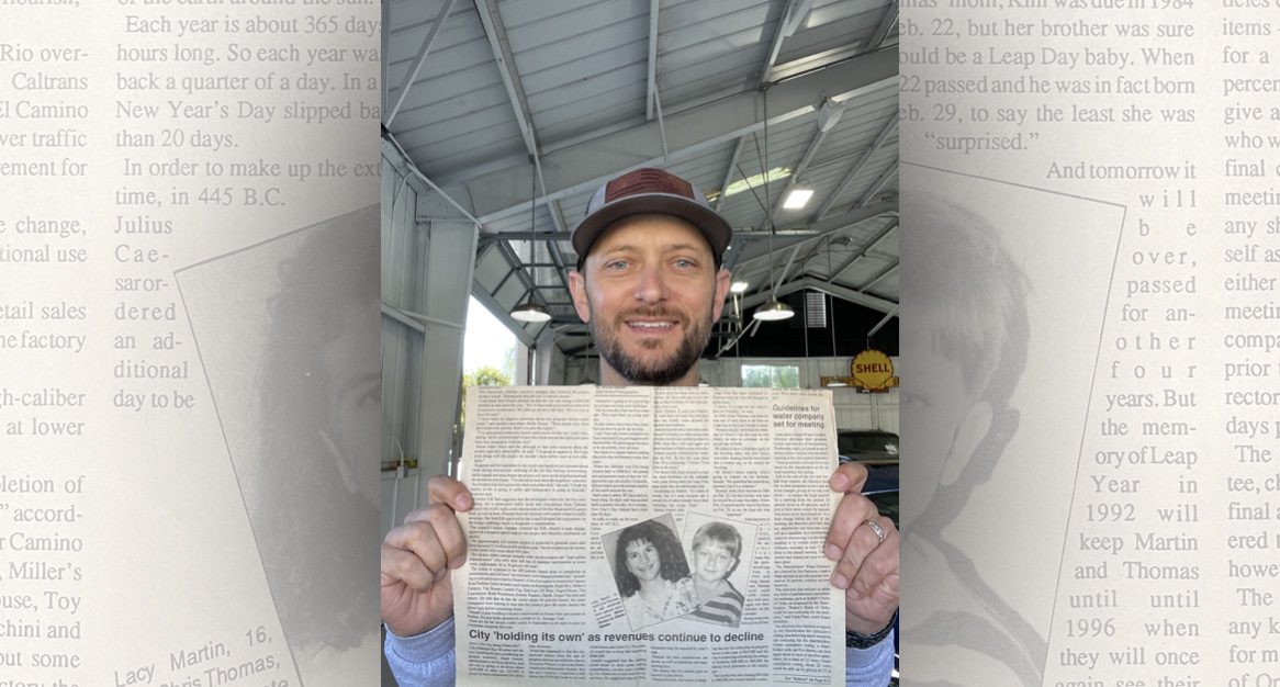 Local 'Leapling' celebrates 40th birthday