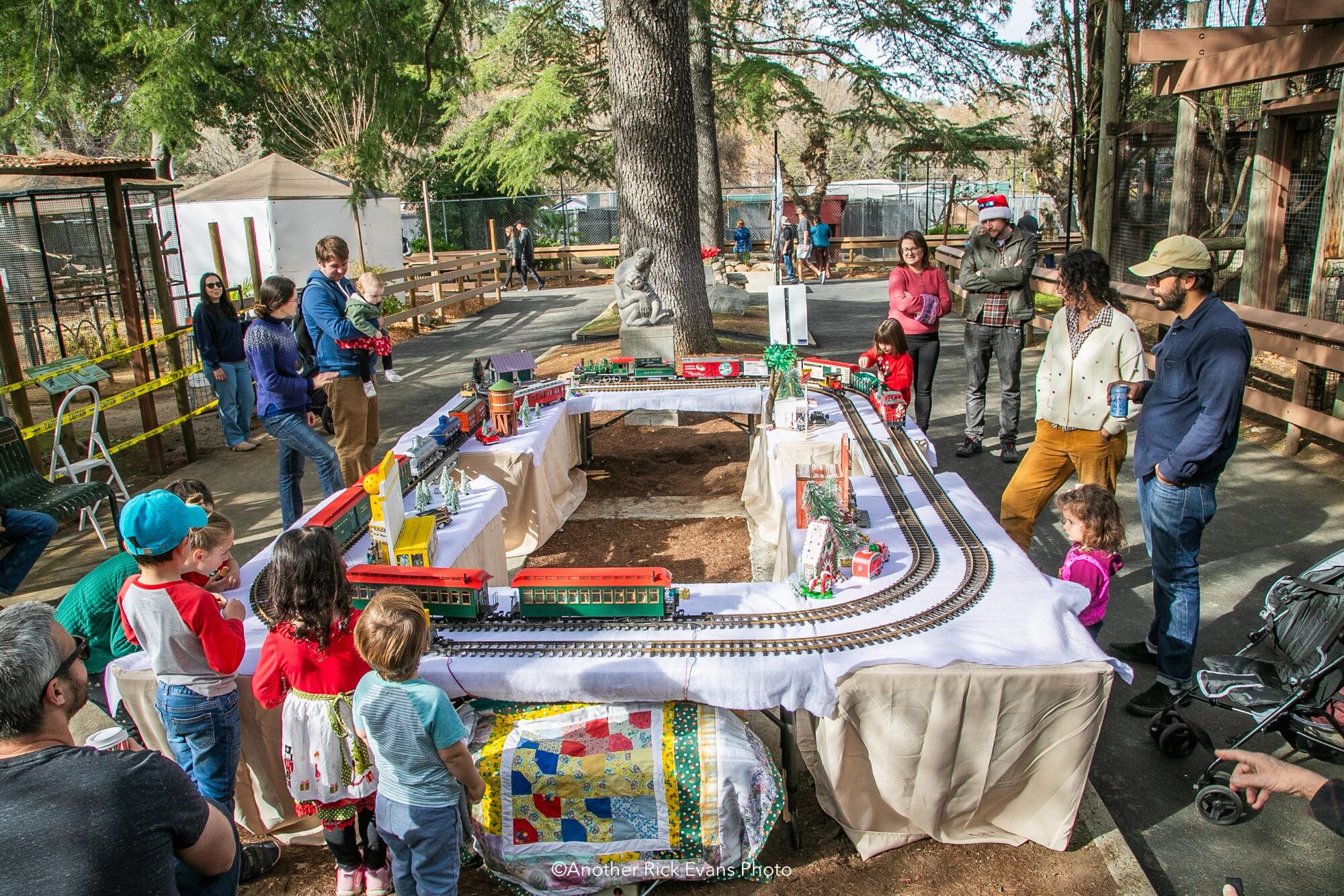 Animals at Charles Paddock Zoo celebrate Holiday Magic