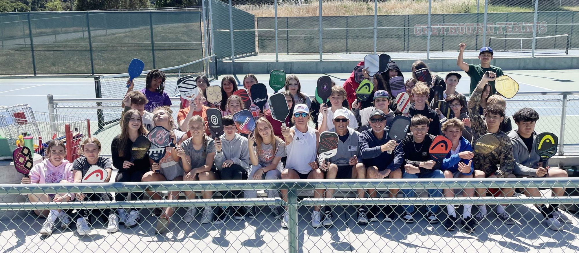 Atascadero Pickleball Club supports high school students in learning the game