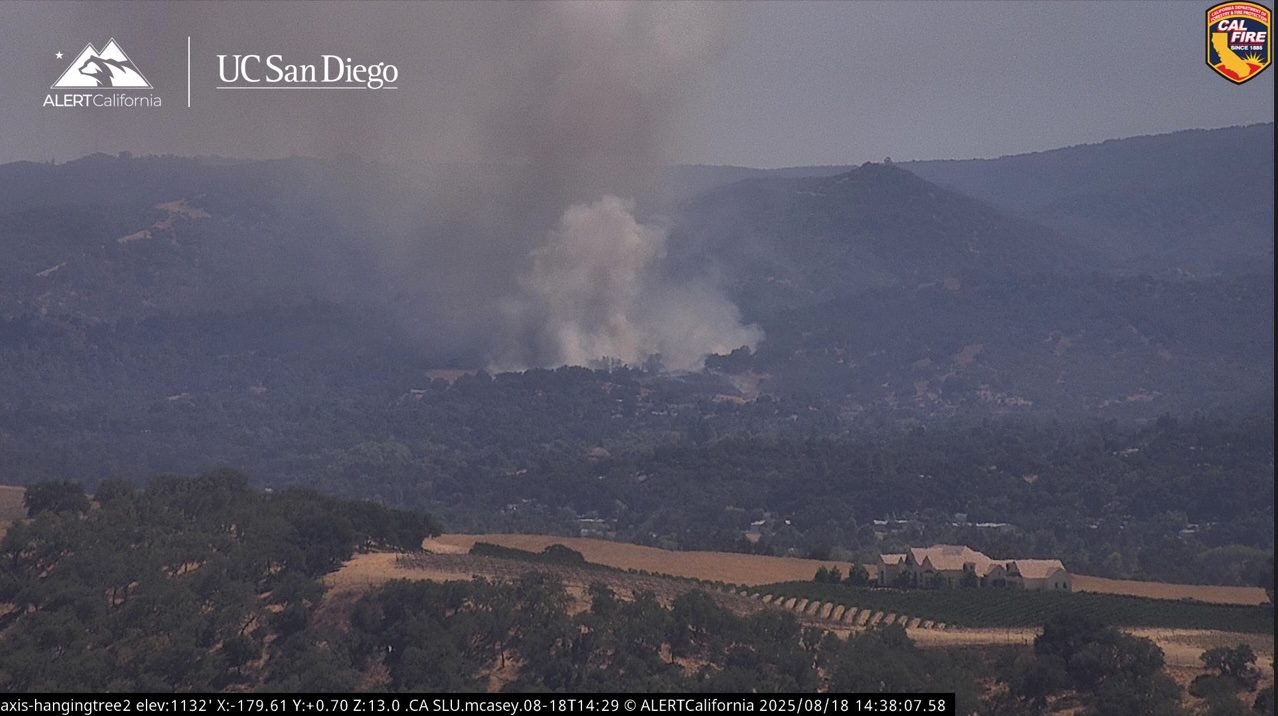 New fire breaks out on San Carlos Road in Atascadero