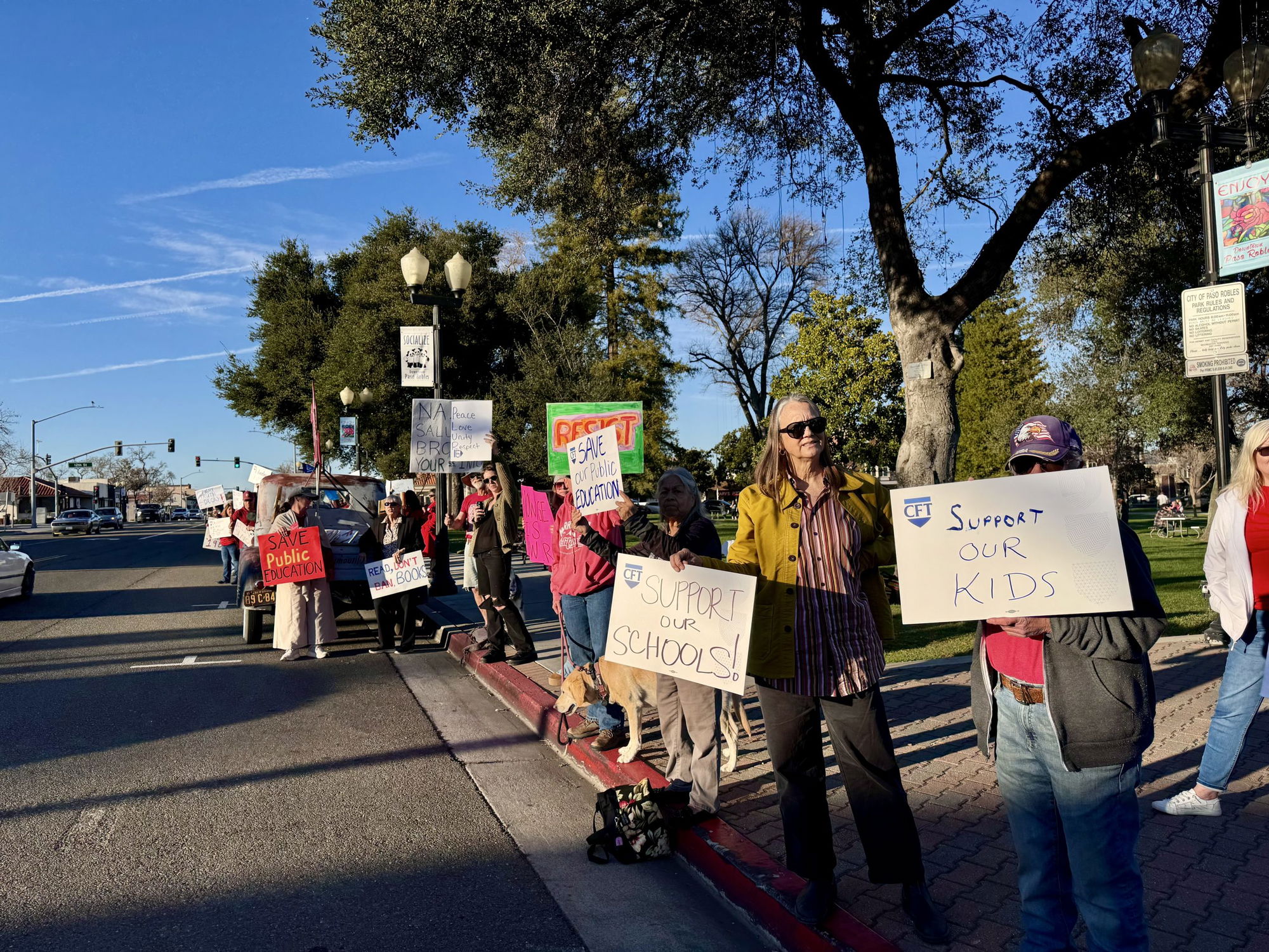 Local educators rally against potential DOE dismantling