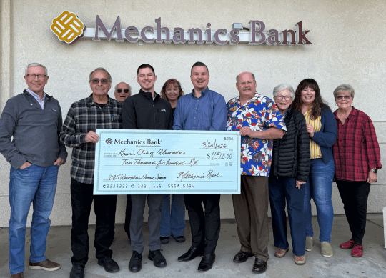 Mechanics Bank becomes major supporter of June event