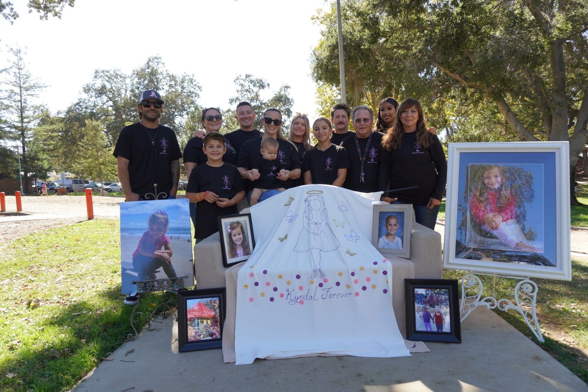 Family unveils memorial bench honoring Kyndal Gottfried at Atascadero Lake Park