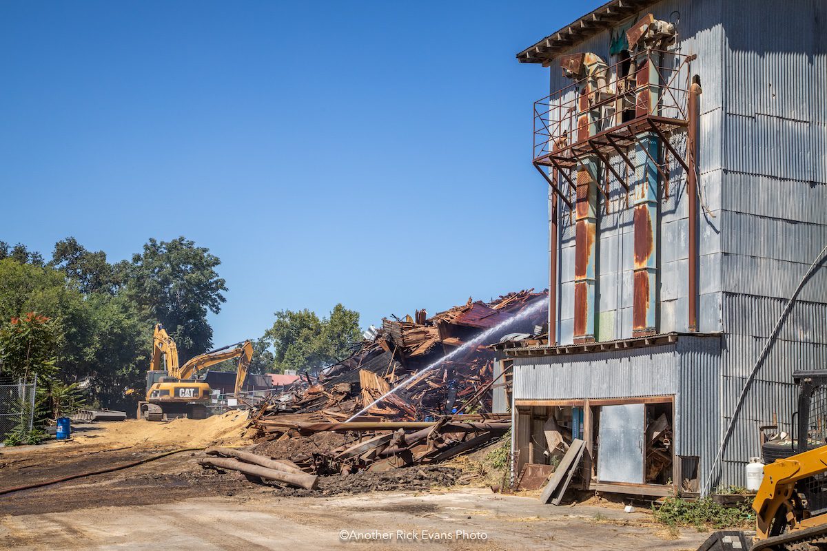 Main Street Reopens Following Templeton Feed and Grain Fire