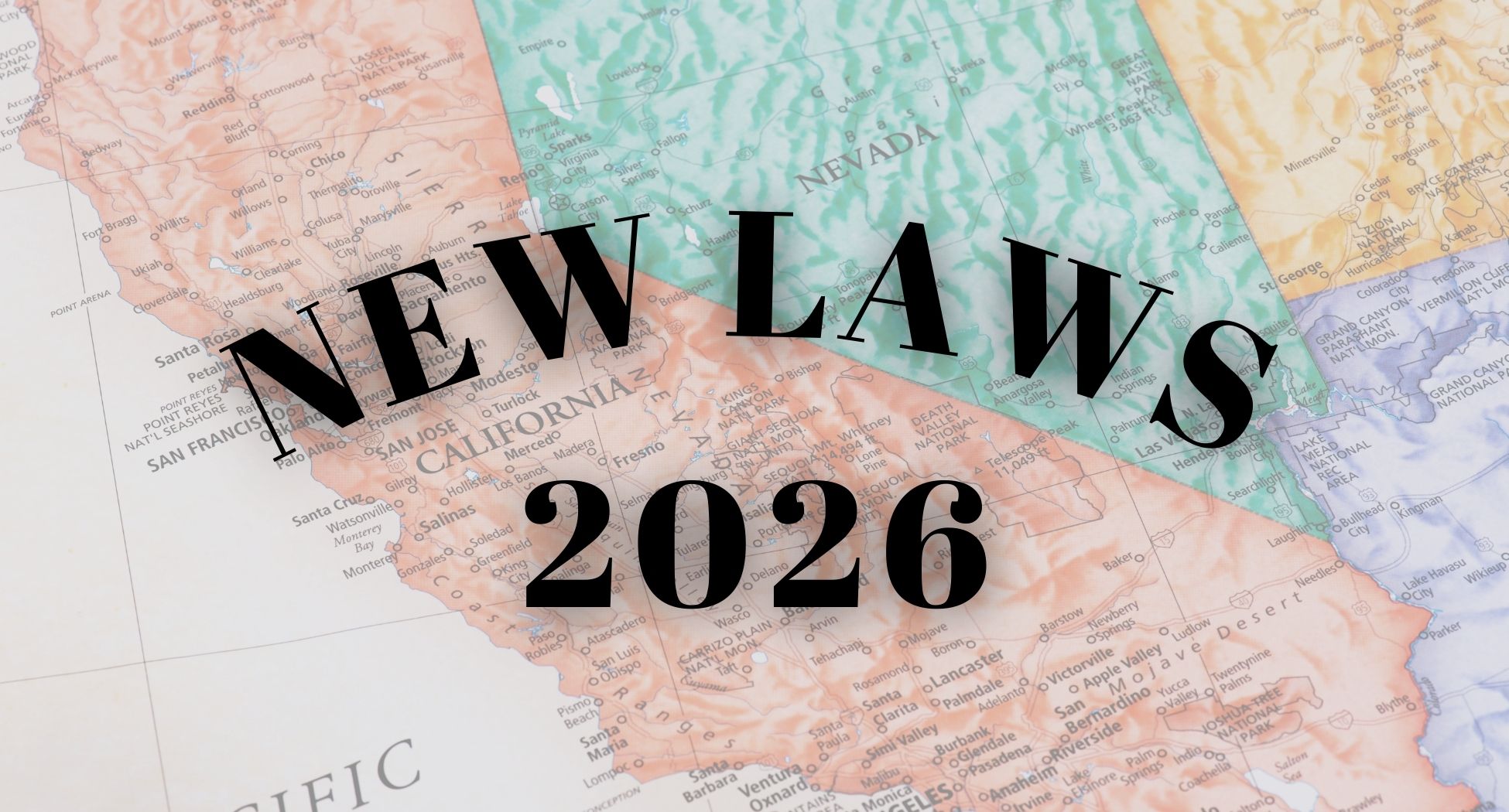 New laws coming to California in 2026