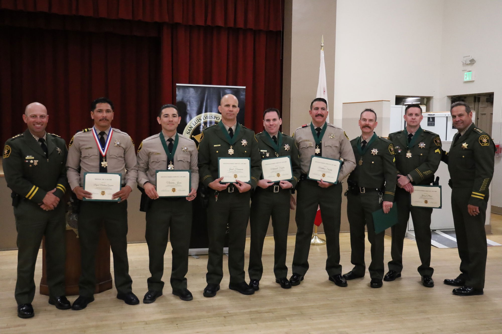 Local law enforcement recognized for heroism and service
