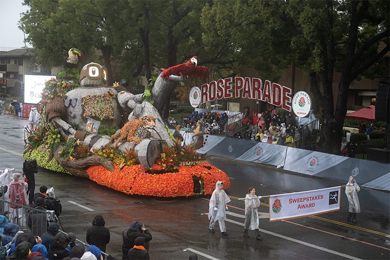 Cal Poly Universities’ “Jungle Jumpstart” Wins Sweepstakes Award at 2026 Rose Parade®