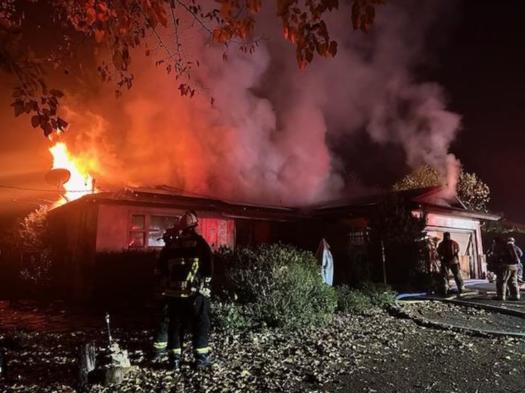 Firefighters respond to early morning residential fire on San Benito Road
