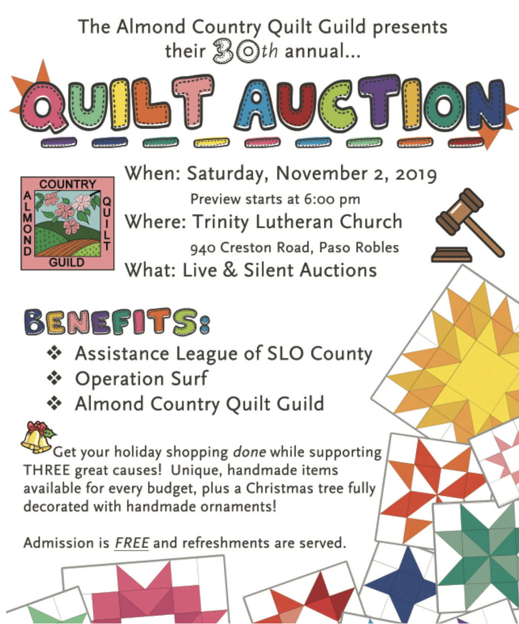 Quilt Guild Meeting Announced