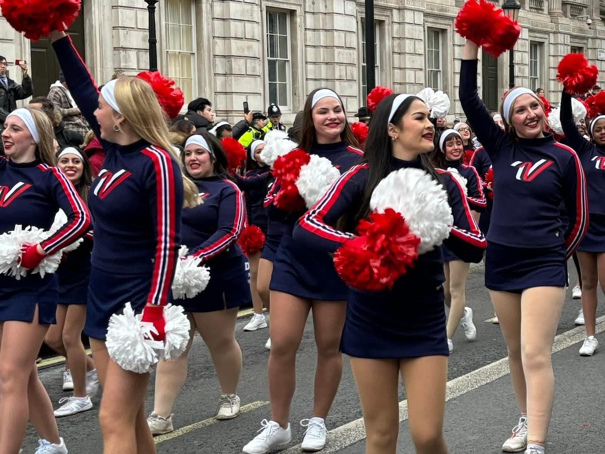Atascadero High School Cheer takes a trip across the pond