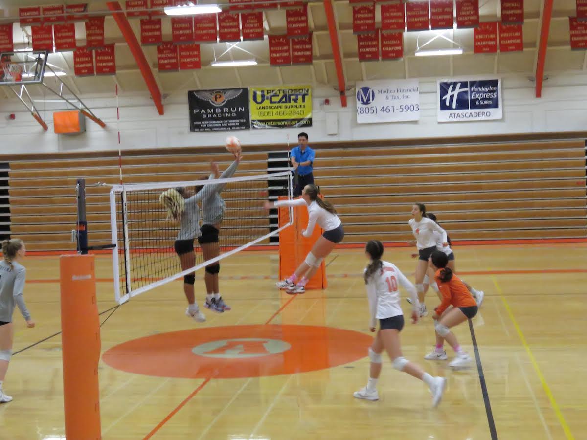 Atascadero High Girls Volleyball Wins Last Four Matches and Continues to CIF