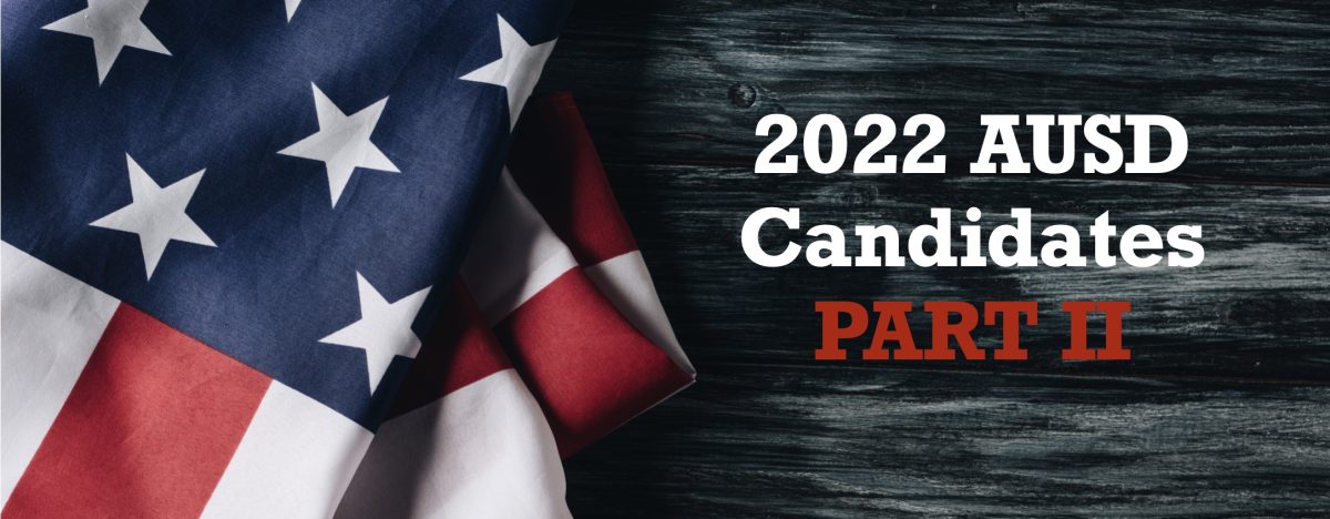 Atascadero Unified School District Candidates 2022 Q&amp;A Part II