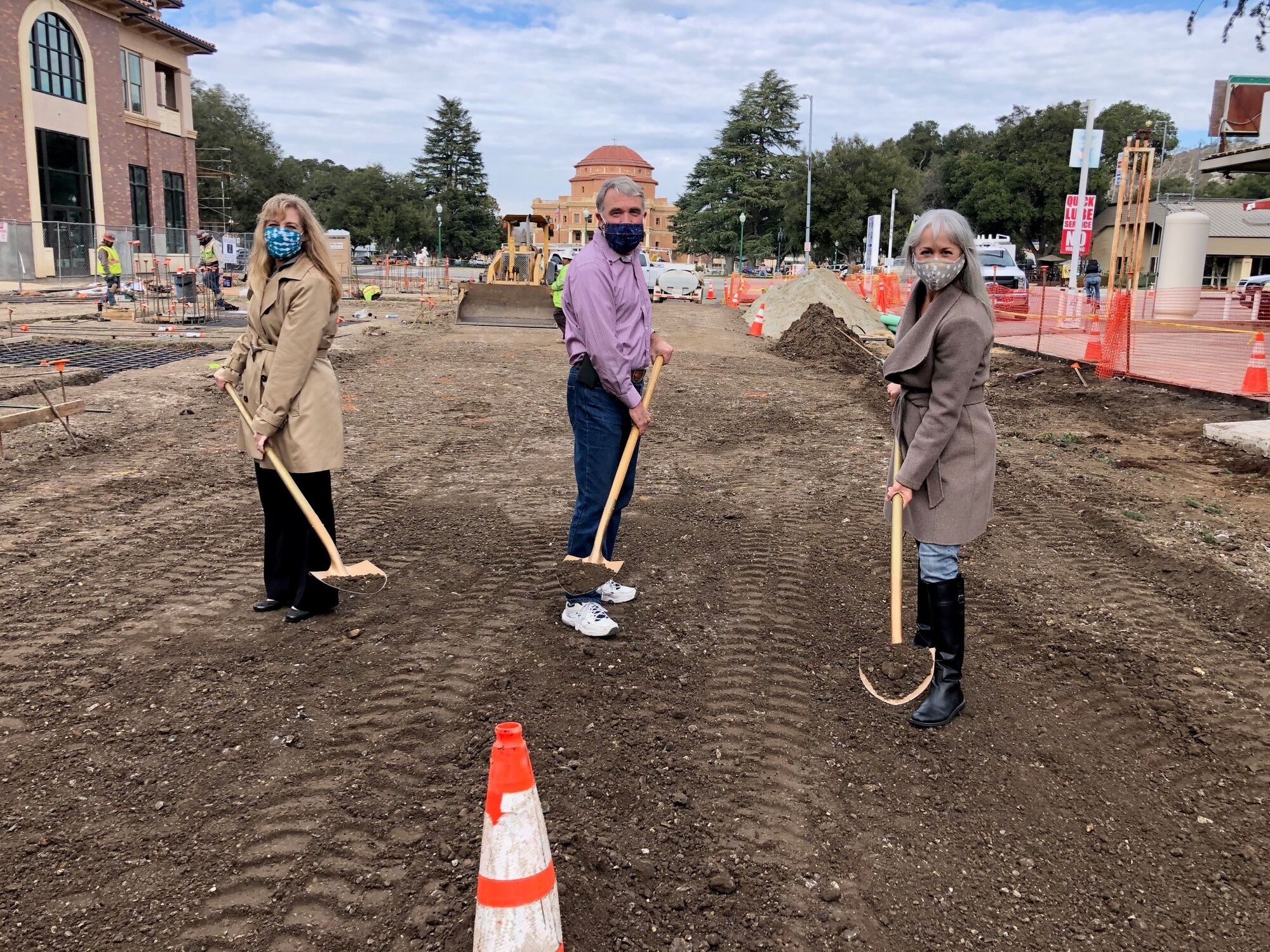 Construction Now Underway for Atascadero Mall Plaza