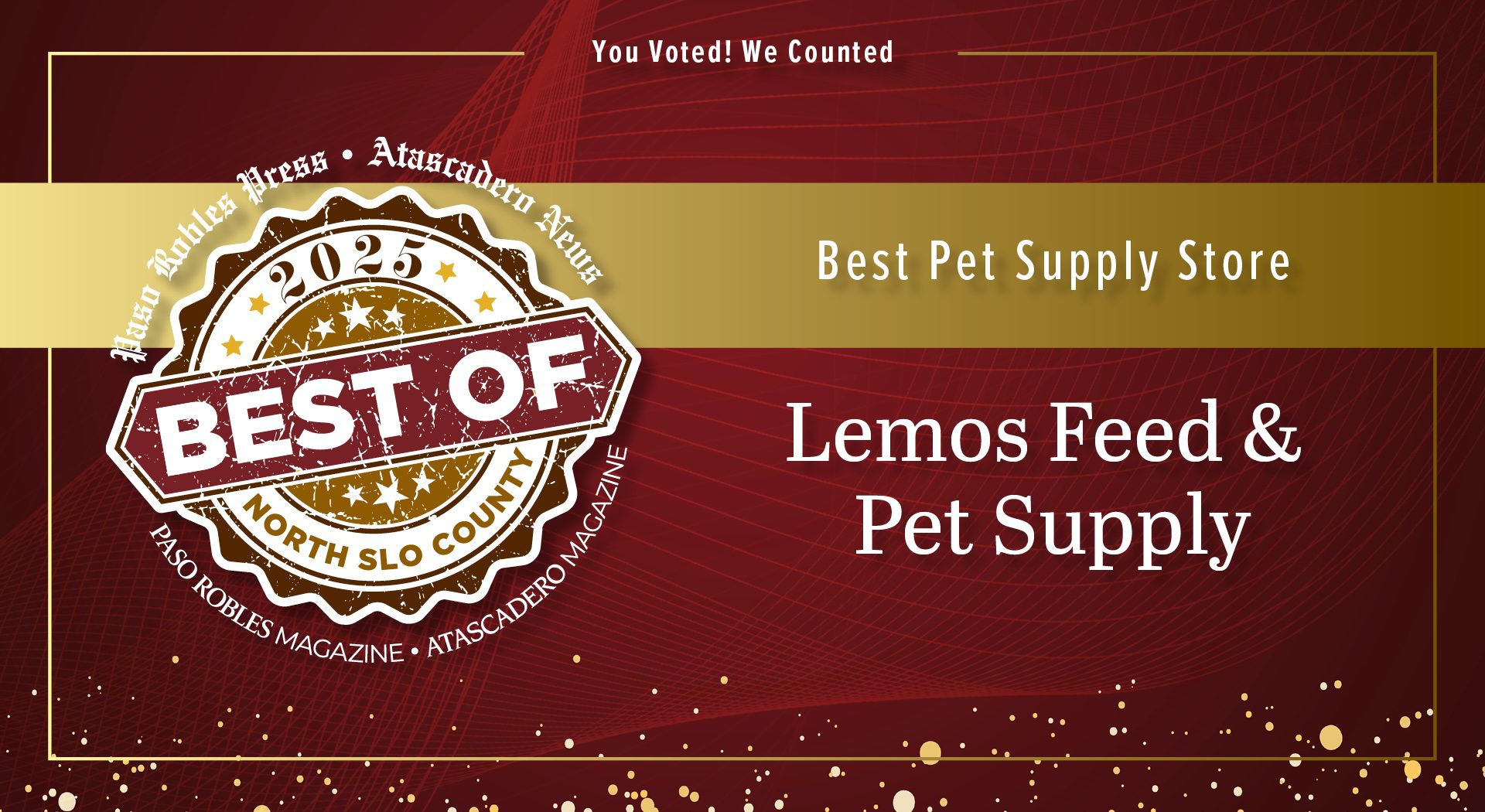 Best of 2025 Winner: Best Pet Supply Store