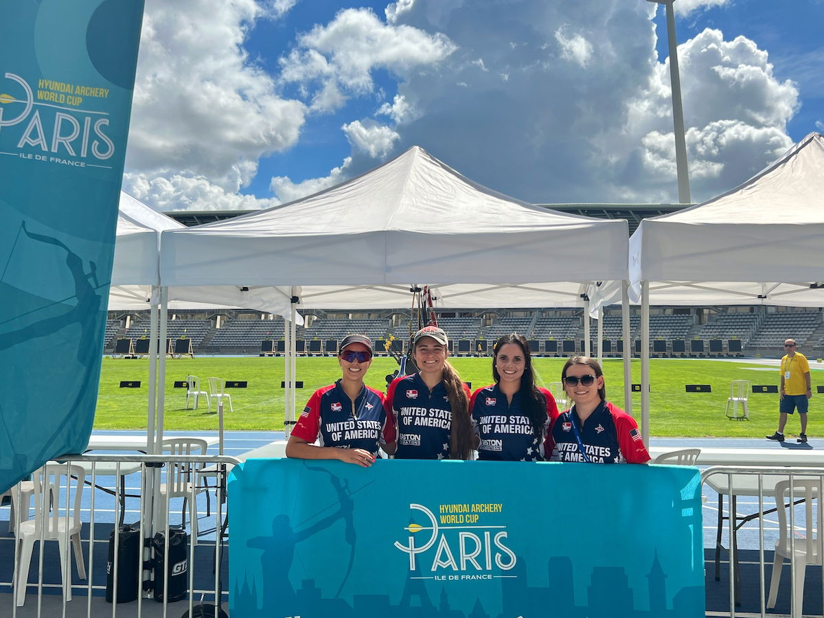 Local Archer Competes in Stage 3 of the World Cup in Paris