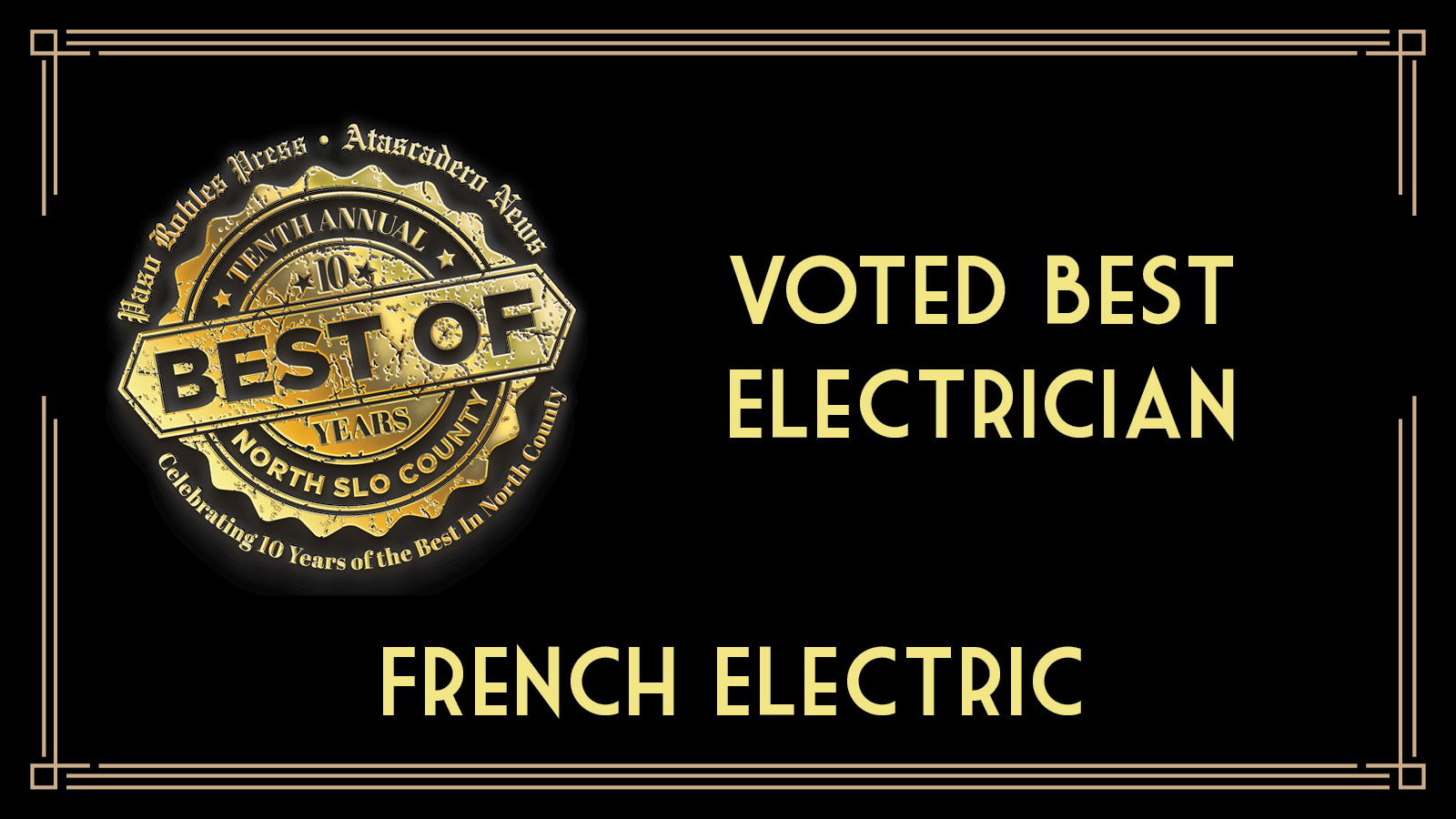 Best of 2023 Winner: Best Electrician