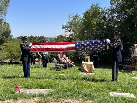 Charles 'Cap' Capper's life celebrated with military honors memorial