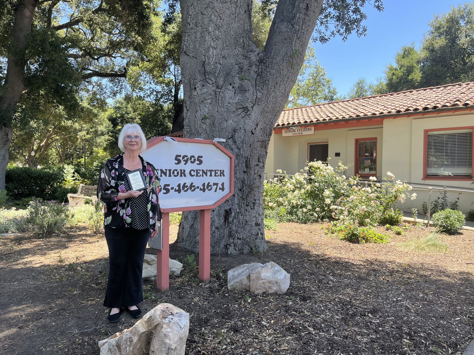 Carol Benton honored as SLO County Senior Citizen of the Year