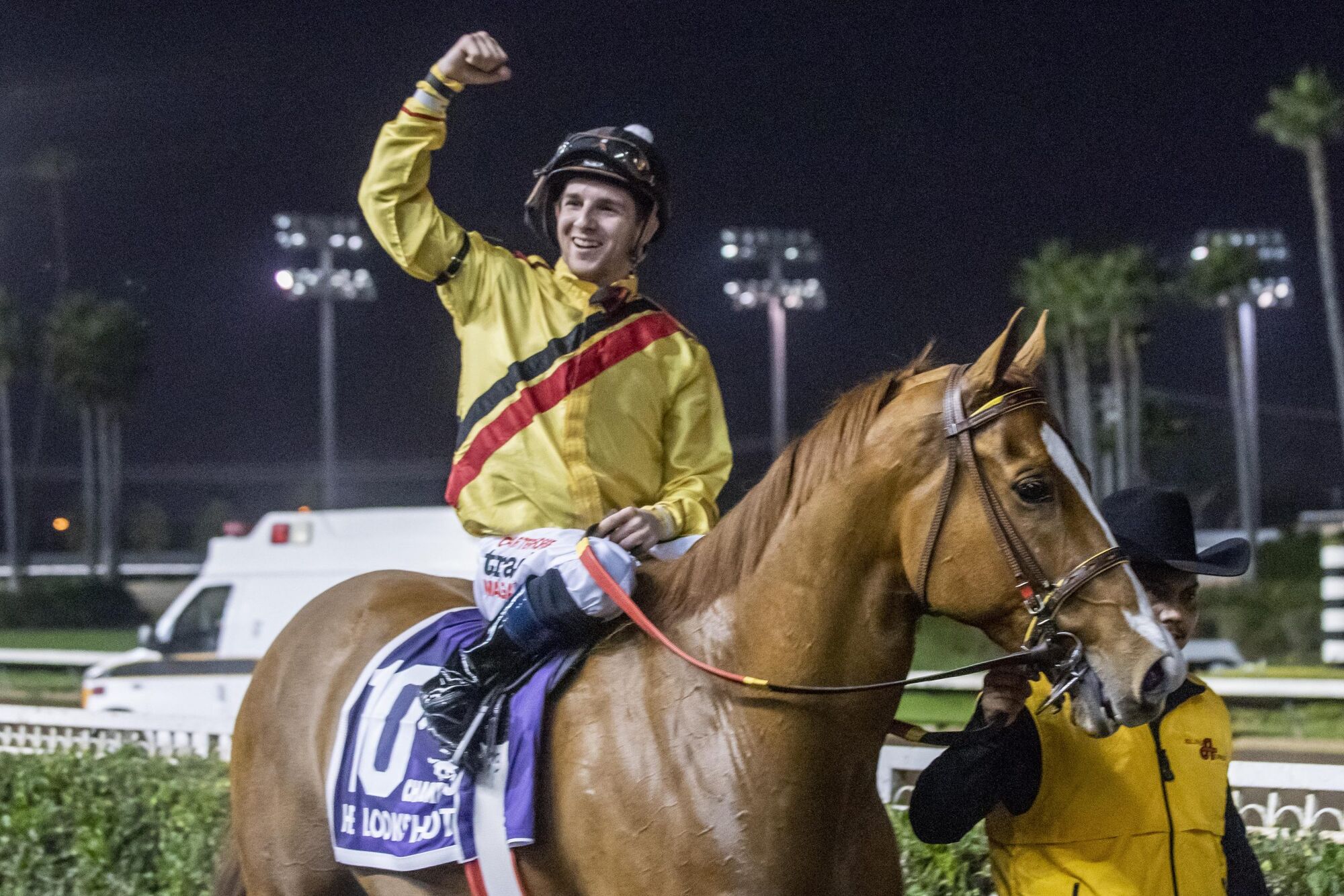 HE LOOKS HOT: World Champion Racehorse Returning to Rolling A Ranch in Atascadero for Retirement