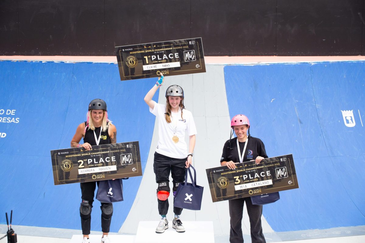 Local teen becomes Woman's Park Scootering World Champion