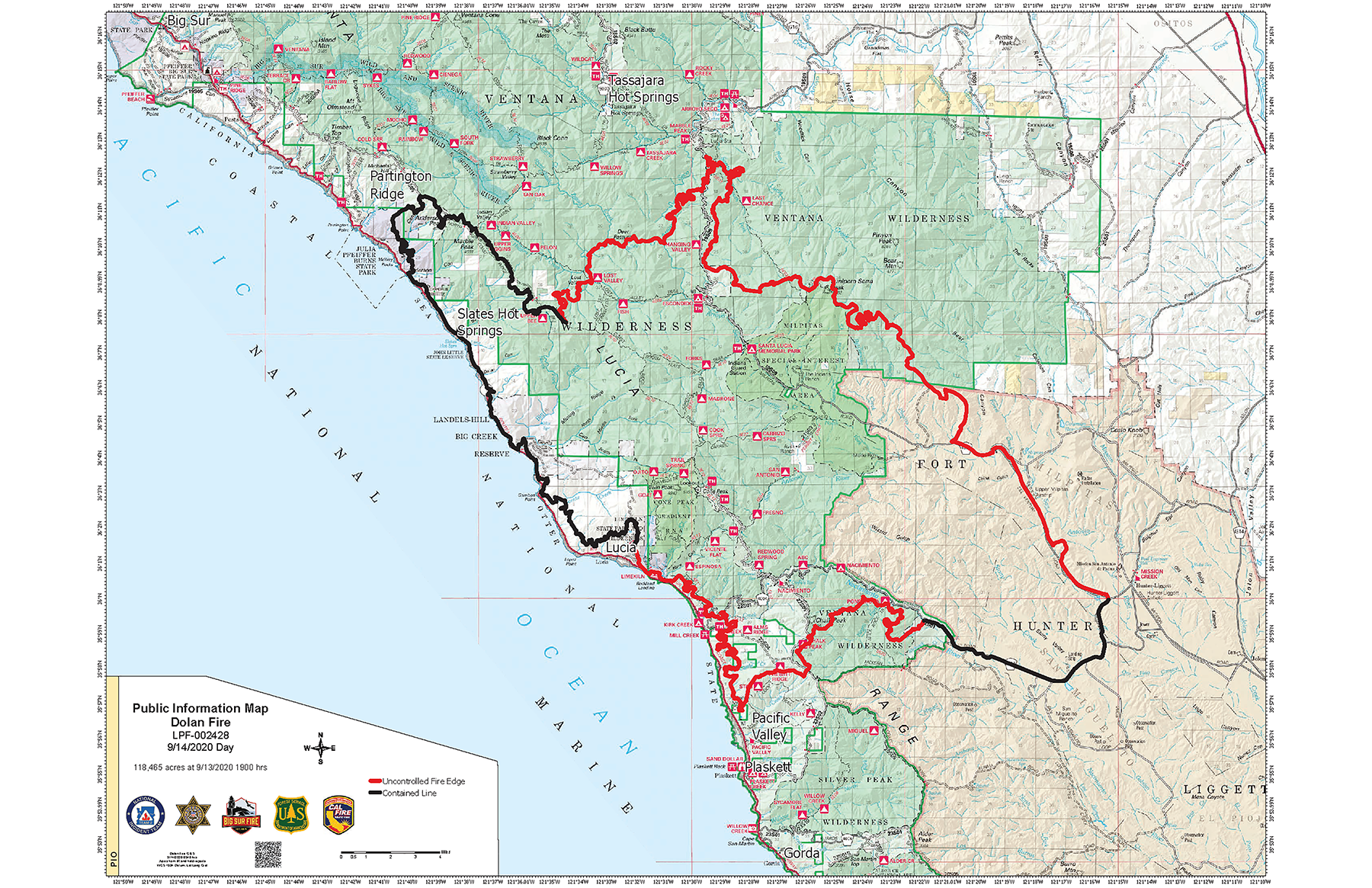 Dolan Fire at 40% Containment