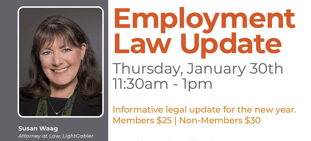 Chamber of Commerce to Present 2020 Employment Law Update