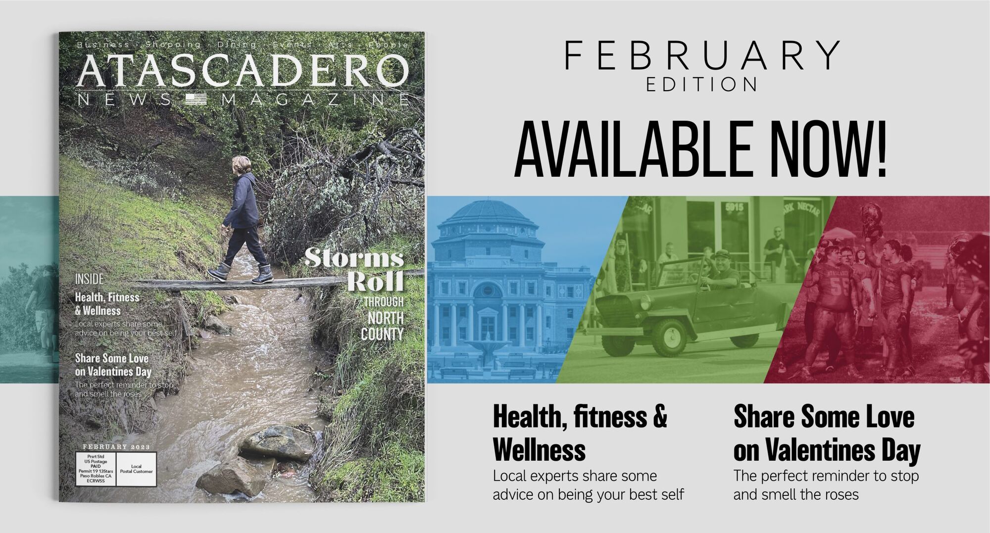 February Issue of Atascadero News Magazine Now in Your Mailbox