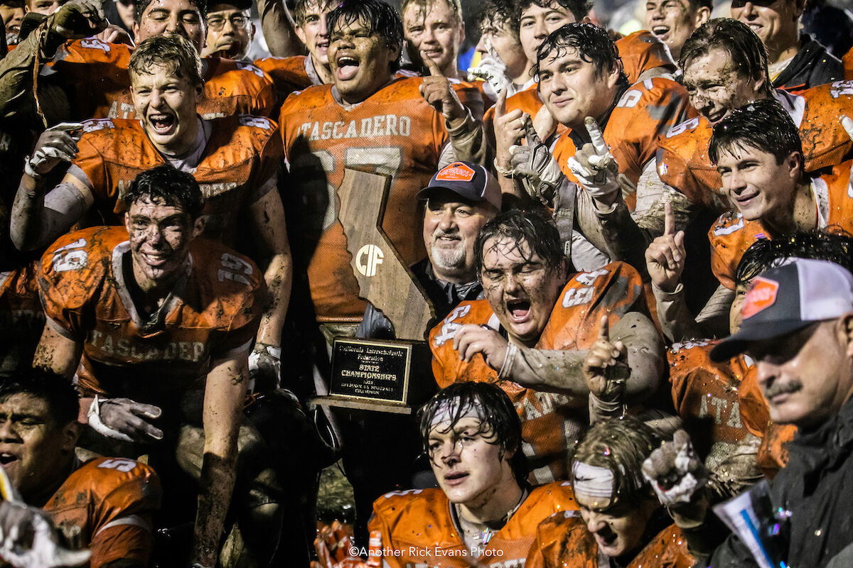 Mud Bowl in the Mudhole: Atascadero Wins first State Championship in Program History