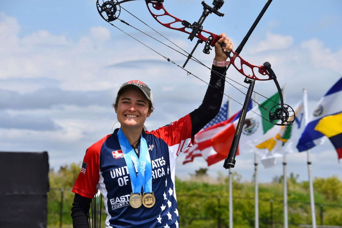 Local Archer Bella Otter Takes Two Golds at Pan American Championships