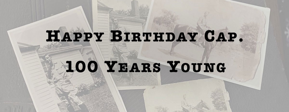 Atascadero Resident Charles 'Cap' Capper Turns 100 Years Young