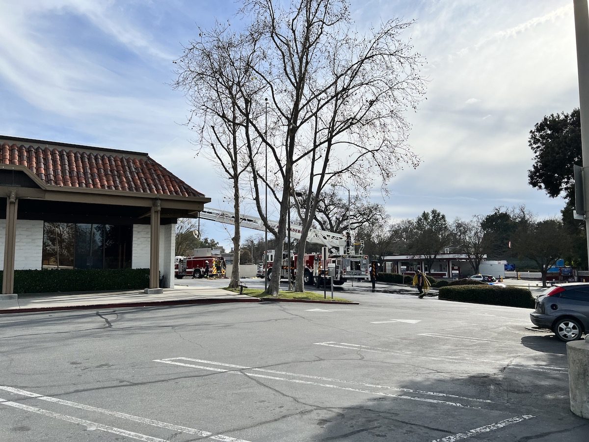 Structure Fire at Atascadero Union Bank